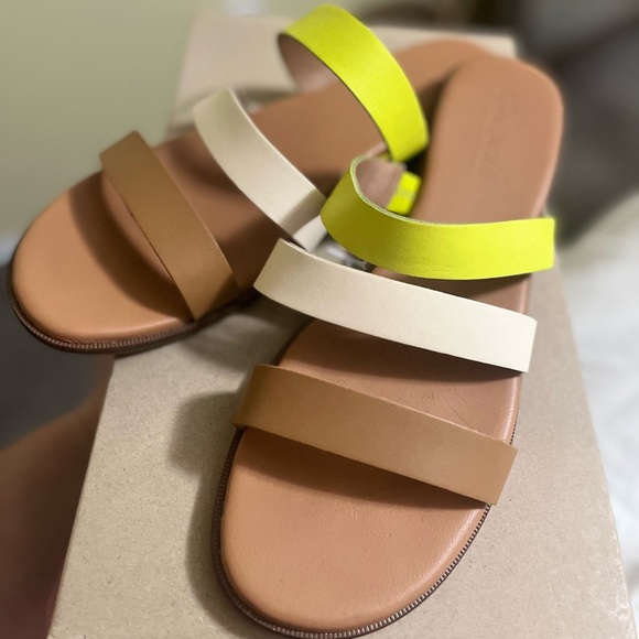 Madewell Ilana Slide Sandal in Leather - Picture 4 of 4
